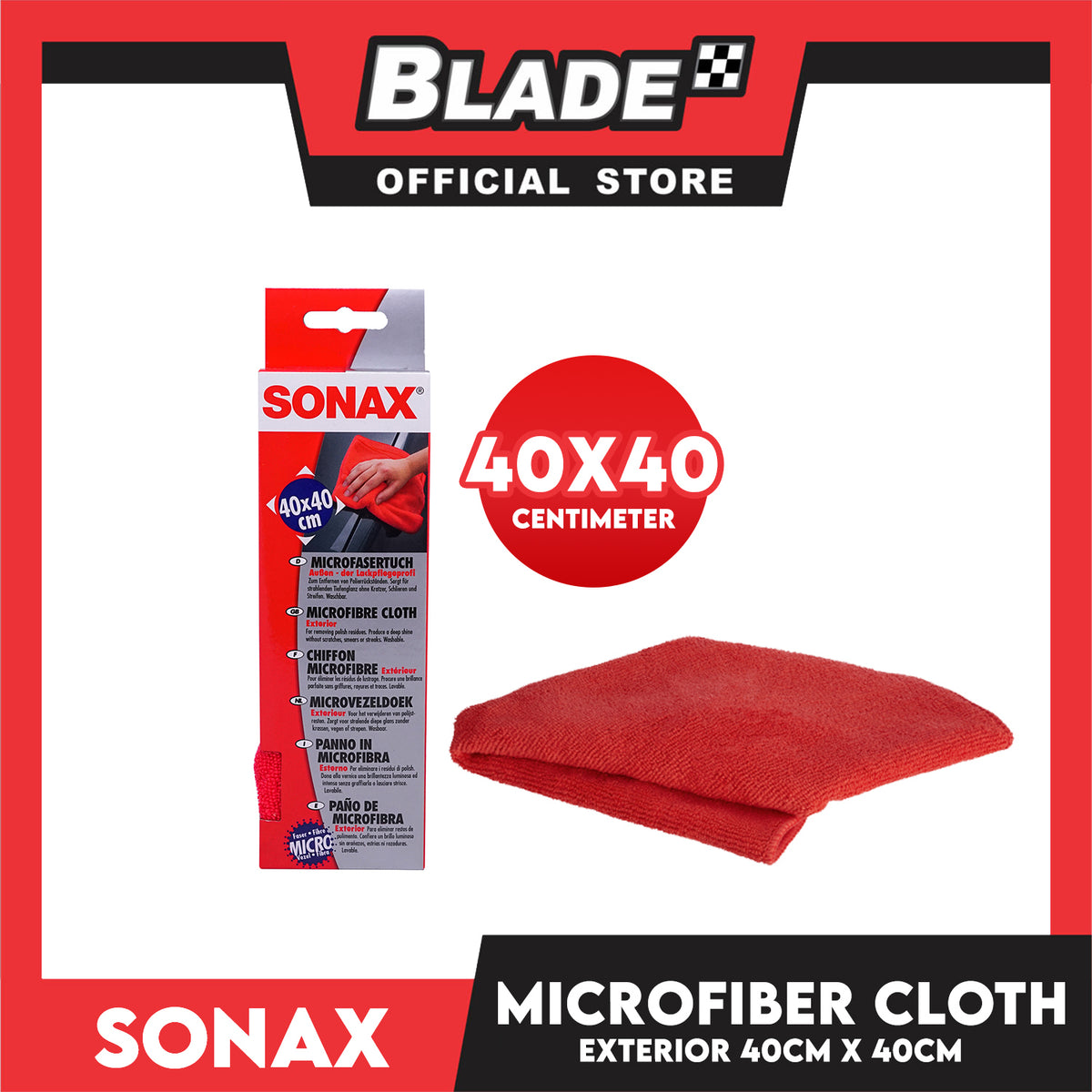 Sonax Microfiber Cloth Exterior