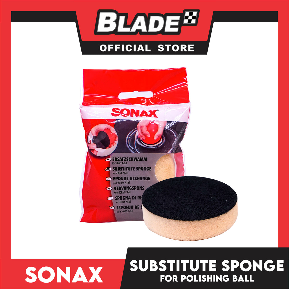 Sonax Substitute Sponge For Polishing Ball
