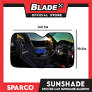 Sparco Sunshade SPC1720 Car Sunshade (Salerno) 40 x 70cm (LxW)