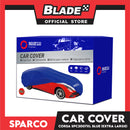 Sparco Car Cover SPC2007XL Blue Color (Extra Large)