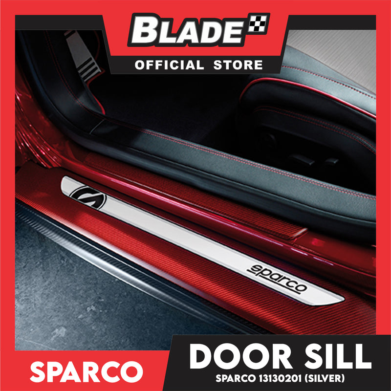 Sparco 450x40mm Door Sill Racing OPC13130201 (Silver)