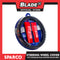 Sparco Steering Wheel Cover And Shoulder Pads (Black And Red) SPS107RD