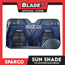 Sparco Car Sunshade Medium OPC17170200 130x70cm LxW (Blue)
