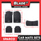 Sparco Car Mats Set Of 5pcs Universal And Quick Installation SPF509BK/5S (Black) Rubber And Durable