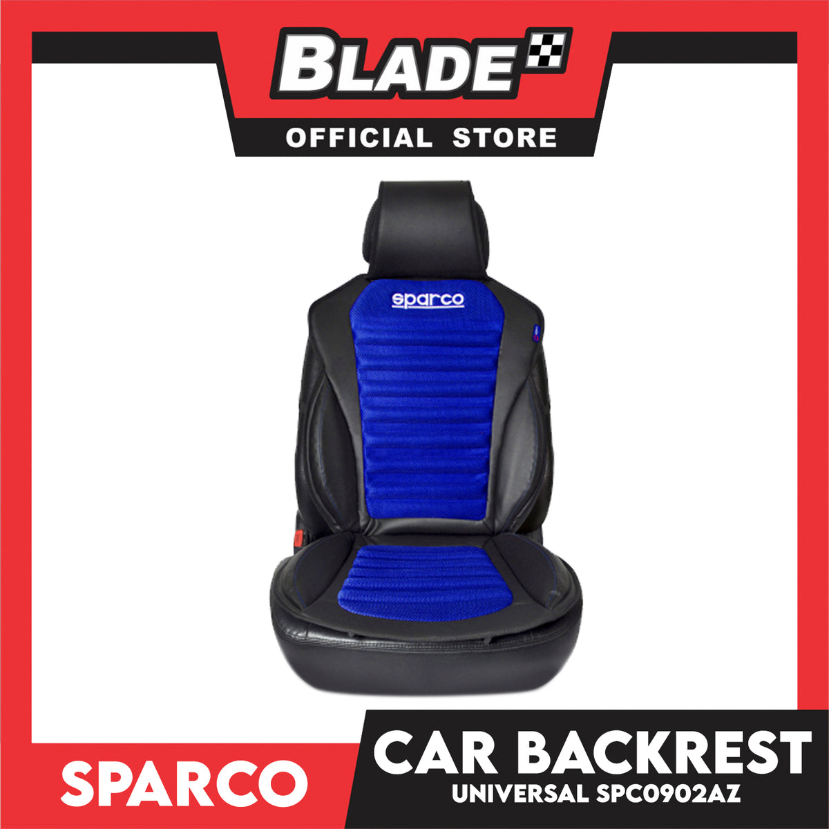 Sparco Racing Backrest SPC0902AZ (Black/Blue)