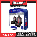 Sparco Seat Covers Sport Line SPC1000PVCRS  (Black/Red)