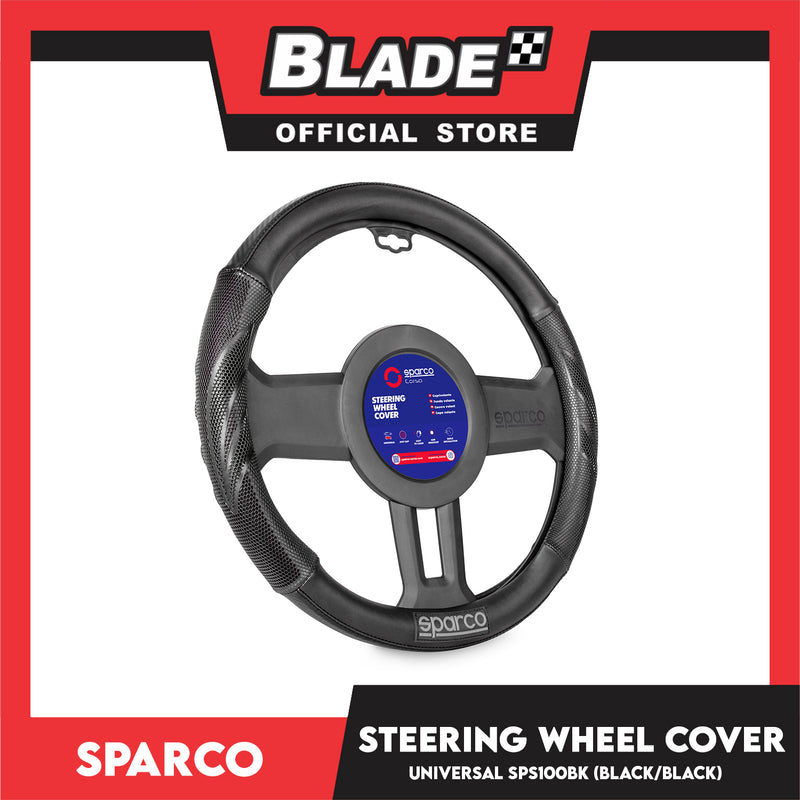 Sparco Steering Wheel Cover SPS100 for Toyota, Mitsubishi, Honda, Hyundai, Ford, Nissan, Suzuki, Isuzu, Kia, MG and more