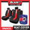 Sparco Seat Cover SPC1013 (Red/Black) 4-Seater