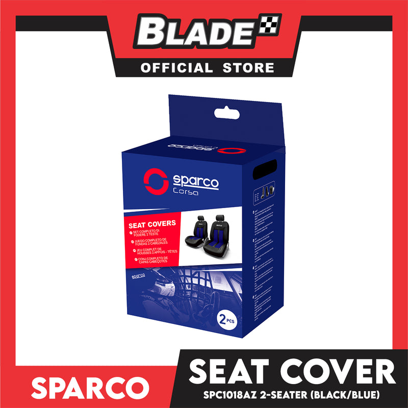 Sparco SPC1018AZ Seat Cover (Blue/Black)