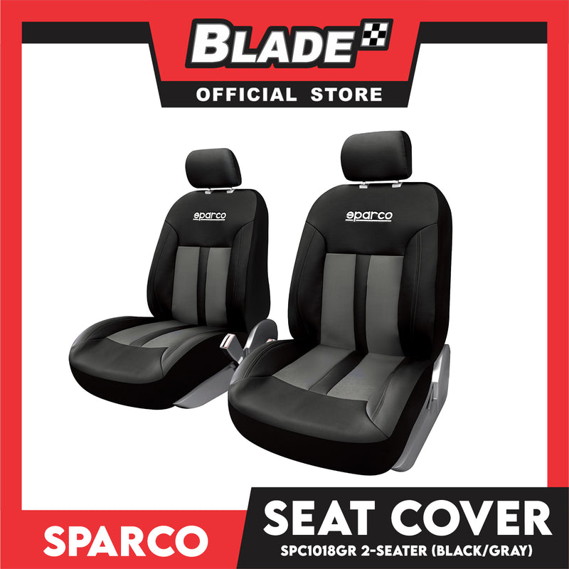 Sparco SPC1018GR Seat Cover (Grey/Black)