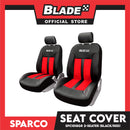 Sparco Seat Cover SPC1018RS (Red/Black)