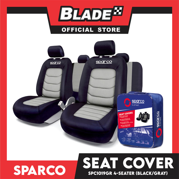 Seat Protector Cheap Seat Covers Sparco Seat Cover SPC1019GR (Gray