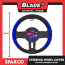 Sparco Steering Wheel Cover SPC1117BL (Blue) for Toyota, Mitsubishi, Honda, Hyundai, Ford, Nissan, Suzuki, Isuzu, Kia, MG and more