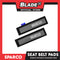 Sparco SPC1202XL Shoulder Pad, Set of 2 (Black/Grey)