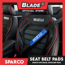 Sparco Seat Belt Pads, Shoulder Pads Set of 2pcs SPC1204BL (Blue)