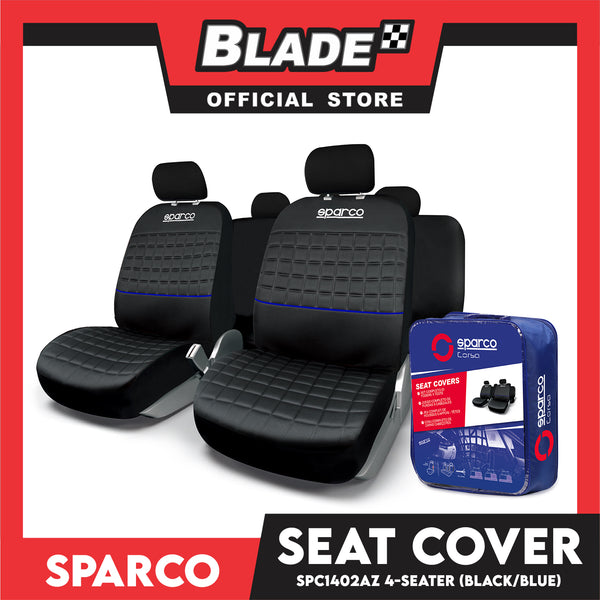 Sparco Seat Covers SPC1042AZ (Black/Blue)