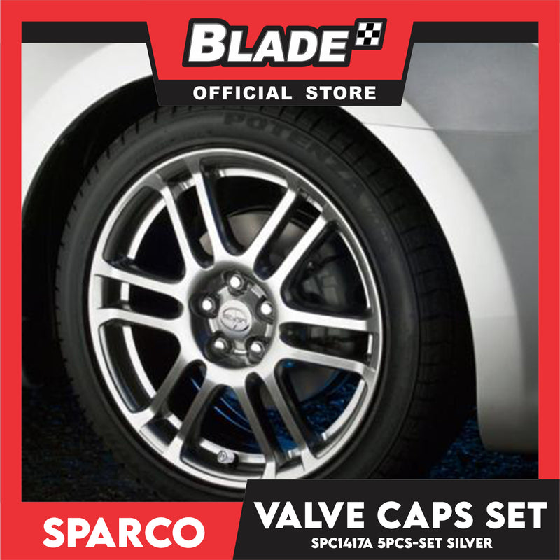 Sparco Tire Valve Caps 5pcs SPC1417A