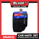 Sparco Car Mats Set of 4pcs OPC18180001 Rubber (Black) Universal and Quick Installation