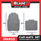 Sparco Car Mats Set Of 4pcs Universal And Quick Installation SPC1917GR (Gray) Rubber And Durable