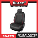 Sparco 3D Seat Cover Universal SPS422- Washable and Breathable Universal Seat Cover for Driving Sea