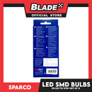 Sparco Led Smd Bulbs SPL120 T10 W5W (Set of 2) Use for Signal, Dome, Plate Number and Dashboard Light