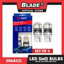 Sparco Led Smd Bulbs SPL124 T20 W21W (Set of 2) Use for Turning, Brake & Back-up Light