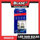 Sparco Led Smd Bulbs SPL124 T20 W21W (Set of 2) Use for Turning, Brake & Back-up Light