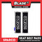 Sparco Seat Belt Pads, Shoulder Pads Set of 2pcs OPC12120001 (Black/Grey)