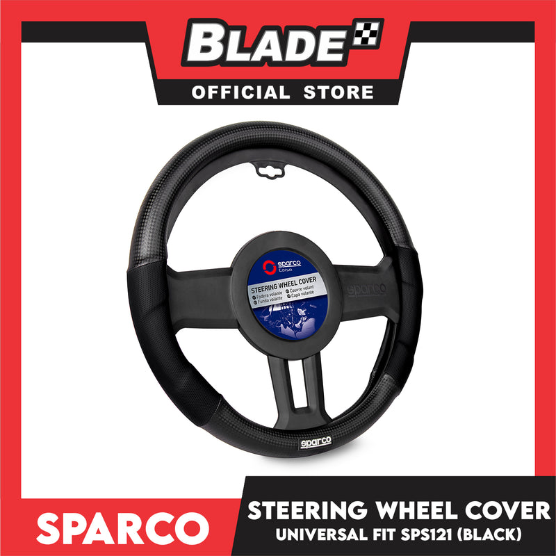 Sparco Corsa Steering Wheel Cover SPS121BK (Black) Universal Fit