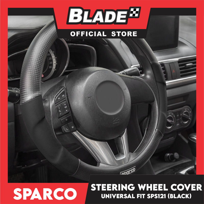 Sparco Corsa Steering Wheel Cover SPS121BK (Black) Universal Fit