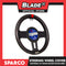 Sparco Corsa Steering Wheel Cover SPS123 (Black With Red)