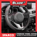 Sparco Corsa Steering Wheel Cover SPS123 (Black With Red)