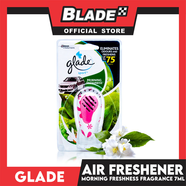 Glade Sport Primary Car Air Freshener 7ml (Morning Freshness)