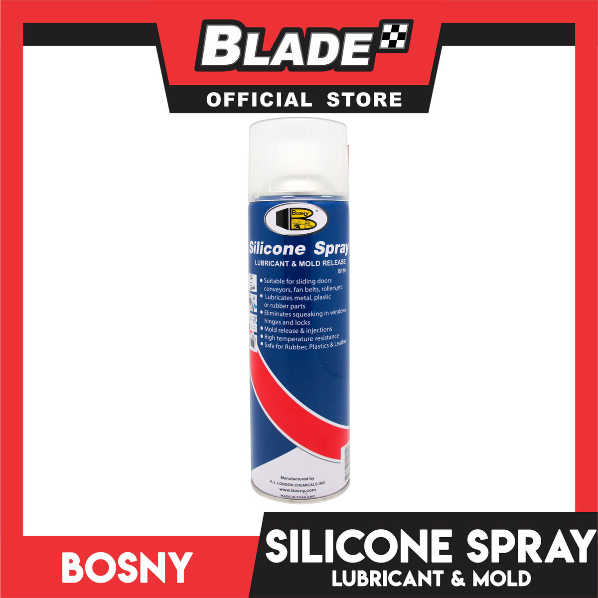 Bosny Spray Paint Silicone Spray B110 500CC