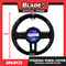 Sparco Steering Wheel Cover Universal SPS103 (Black) for Toyota, Mitsubishi, Honda, Hyundai, Ford, Nissan