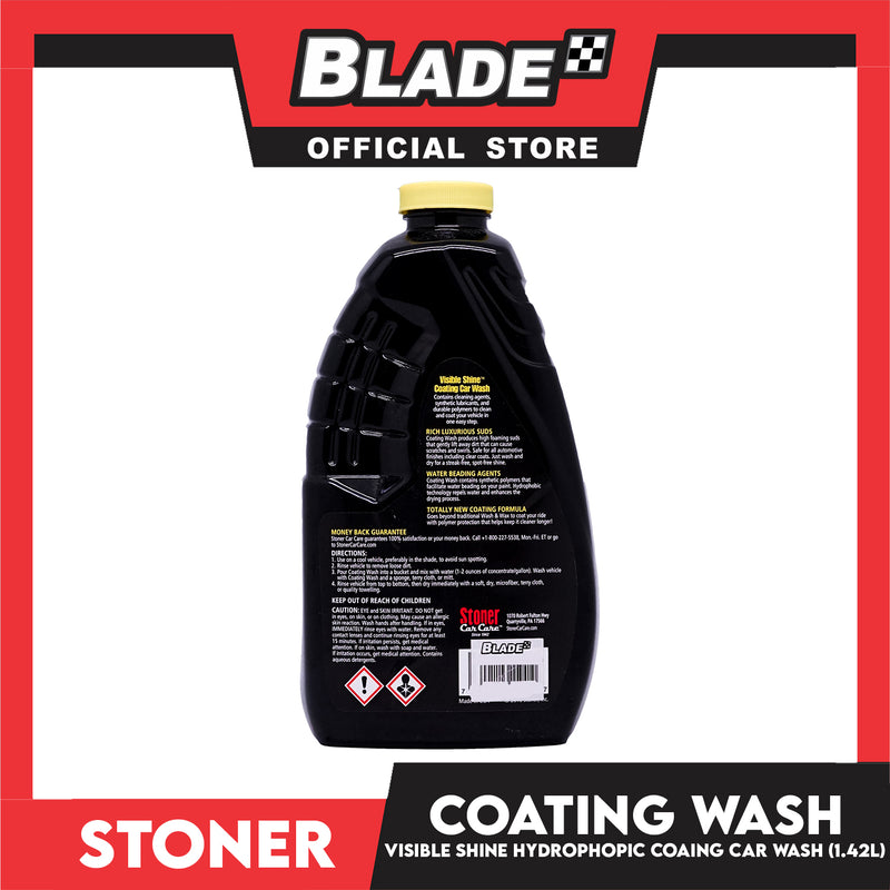 Stoner Visible Shine Coating Wash Hydrophobic Coating Car Wash 1.42L Long Lasting Protectant