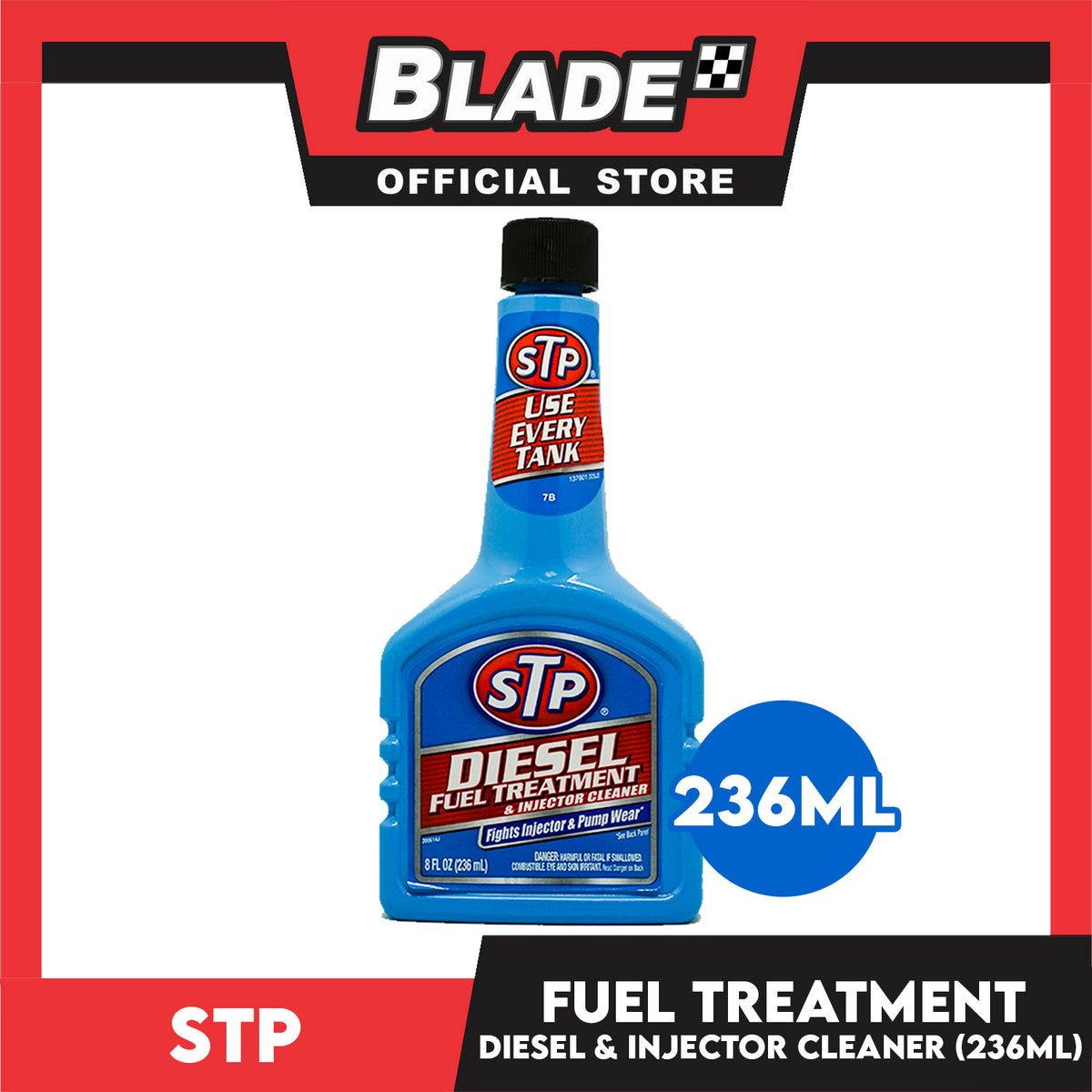 Stp Diesel Fuel Treatment & Injection Cleaner 236mL 200614j 7B Fights Injector & Pump Wear Use Every Tank