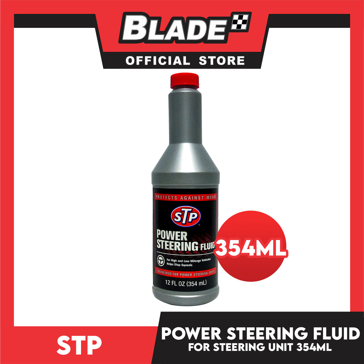 STP Power Steering Fluid 354mL