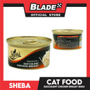 Sheba Succulent Chicken Breast 85g Grain-Free Cat Wet Food