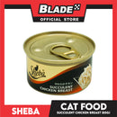 Sheba Succulent Chicken Breast 85g Grain-Free Cat Wet Food