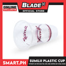 Sumuji Disposable Plastic Cups 16oz Set Of 50pcs. Perfect for Milk Tea, Juice And Shake etc.