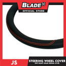 JS Steering Wheel Cover SWC Style And Premium Night Grab 380mm JS-08 Universal Fit for Suv's, Vans, Cars and Trucks