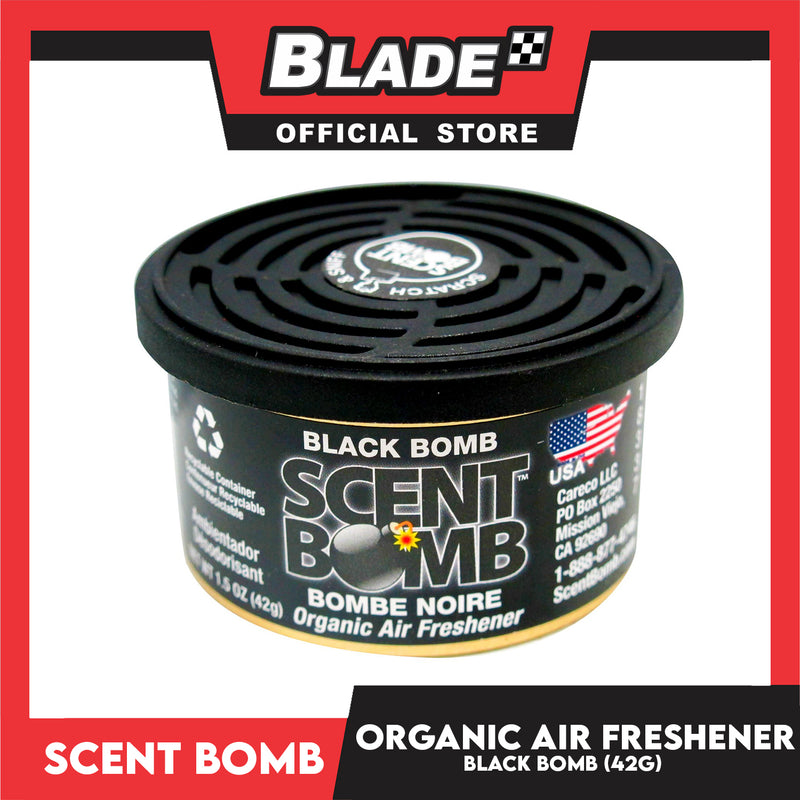 Scent Bomb Organic Air Freshener Black Bomb 42g