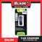 Simjin 3 Port USB Car Charger SM-19 (Black) Fast Charging, High Quality Charger For Android And iOS