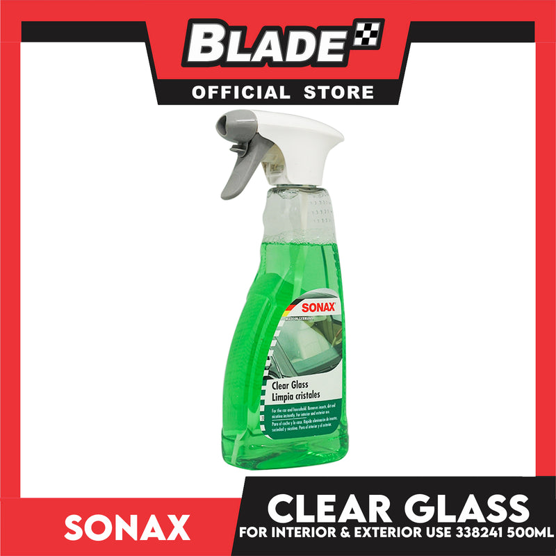 Sonax Clear Glass 338241 500mL for Interior & Exterior Use