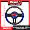Sparco Steering Wheel Cover-(Black/Blue)  SPC1100L for Toyota, Mitsubishi, Honda, Hyundai, Ford, Nissan, Suzuki, Isuzu, Kia, MG and more