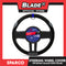 Sparco Steering Wheel Cover SPC1107AZ (Black) for Toyota, Mitsubishi, Honda, Hyundai, Ford, Nissan, Suzuki, Isuzu, Kia, MG and more