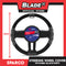 Sparco Steering Wheel Cover SPC1108BK (Black) for Toyota, Mitsubishi, Honda, Hyundai, Ford, Nissan, Suzuki, Isuzu, Kia, MG and more