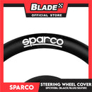Sparco SPC1115BL Steering Wheel Cover (Black/Blue/Silver) for Toyota, Mitsubishi, Honda, Hyundai, Ford, Nissan, Suzuki, Isuzu, Kia, MG and more
