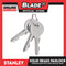 Stanley Solid Brass Padlock Chrome Plated with Standard Shakle 40mm Heavy Duty Security Padlock